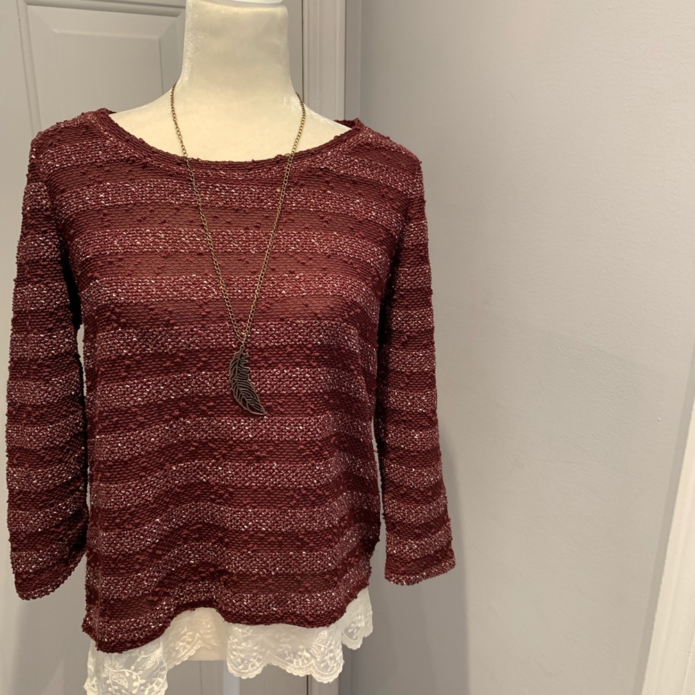 Loft brand 3/4 length shirt.